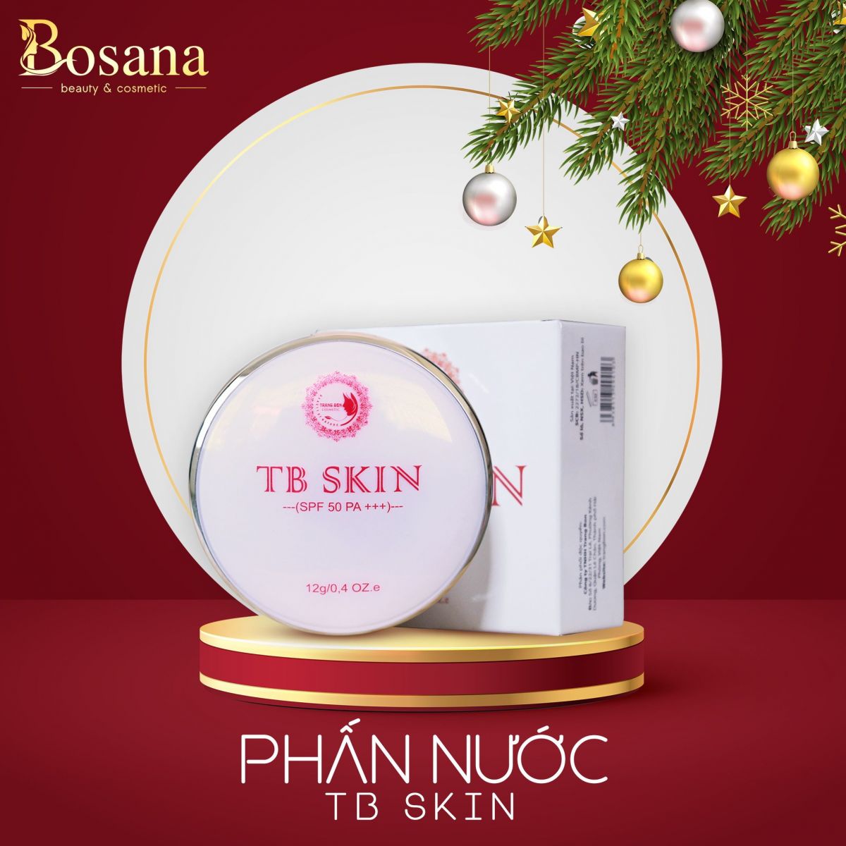 Phấn nước cao cấp Bosana