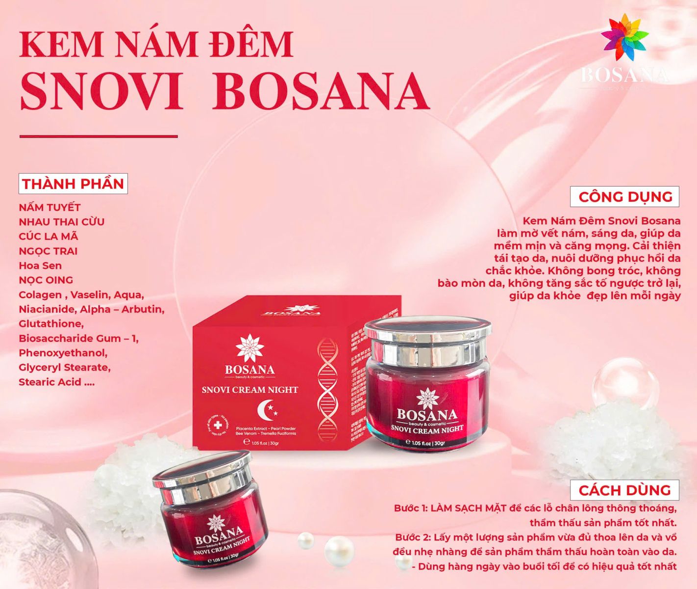 Kem nám đêm Snovi Bosana