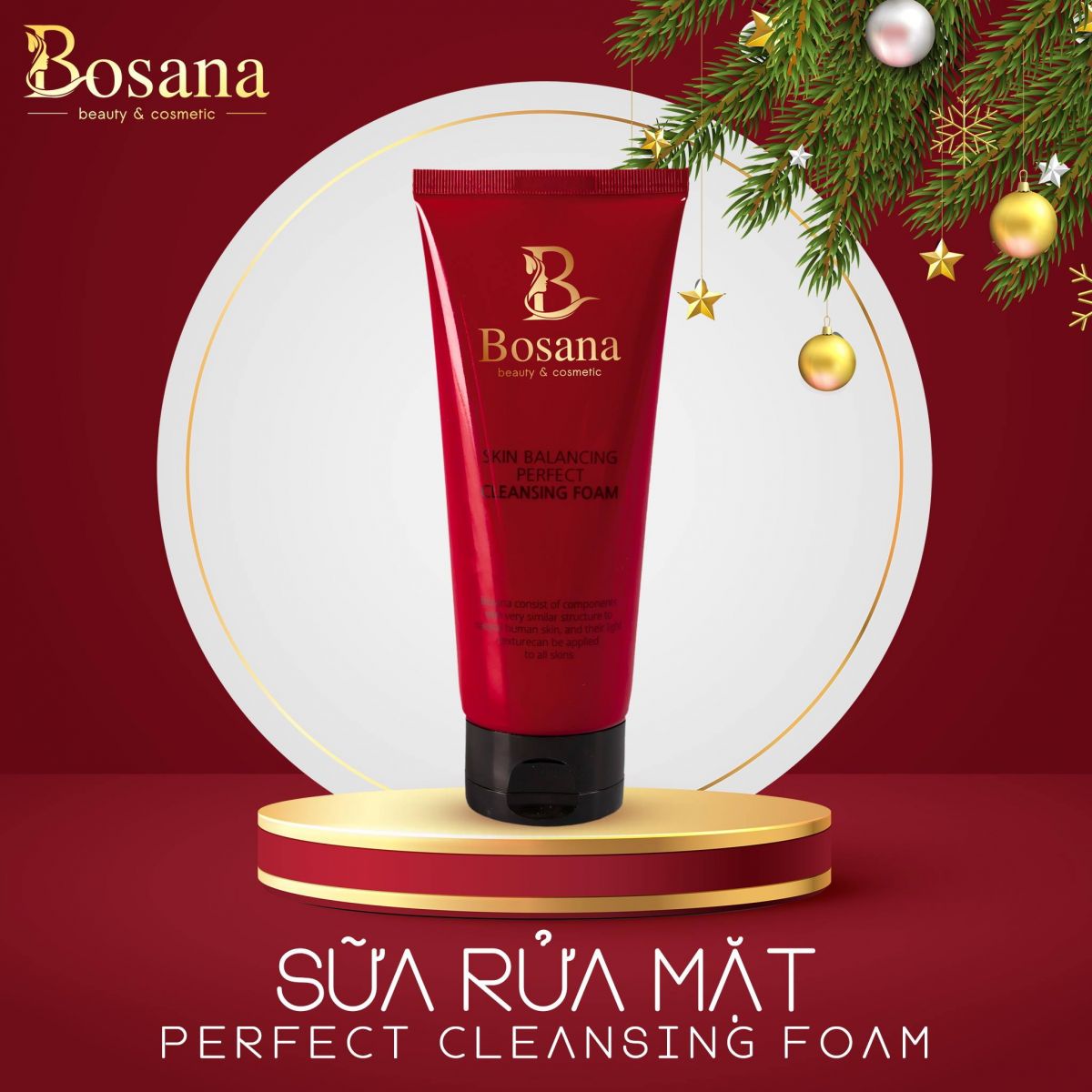 Sữa rửa mặt Skin Balansing Bosana