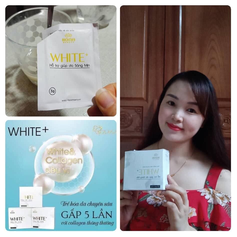 Cốm uống trắng da White + Bosana